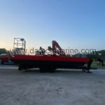 (2) 40’x14’x4′ Raked Bow Sectional Barges